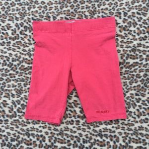 Red bike shorts